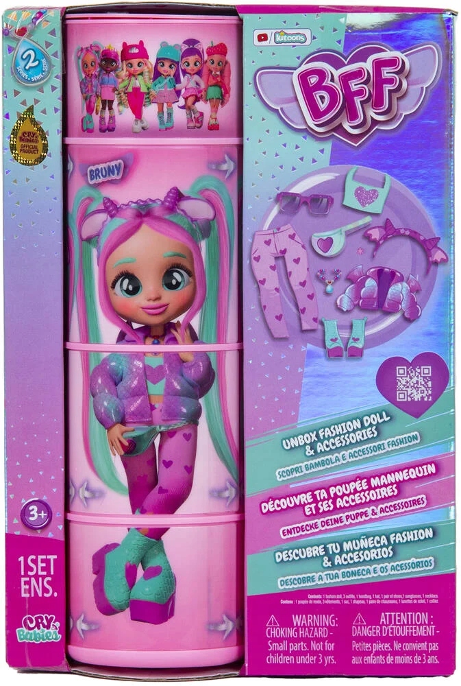 LALKA BFF BRUNY SERIA 2 CRY BABIES