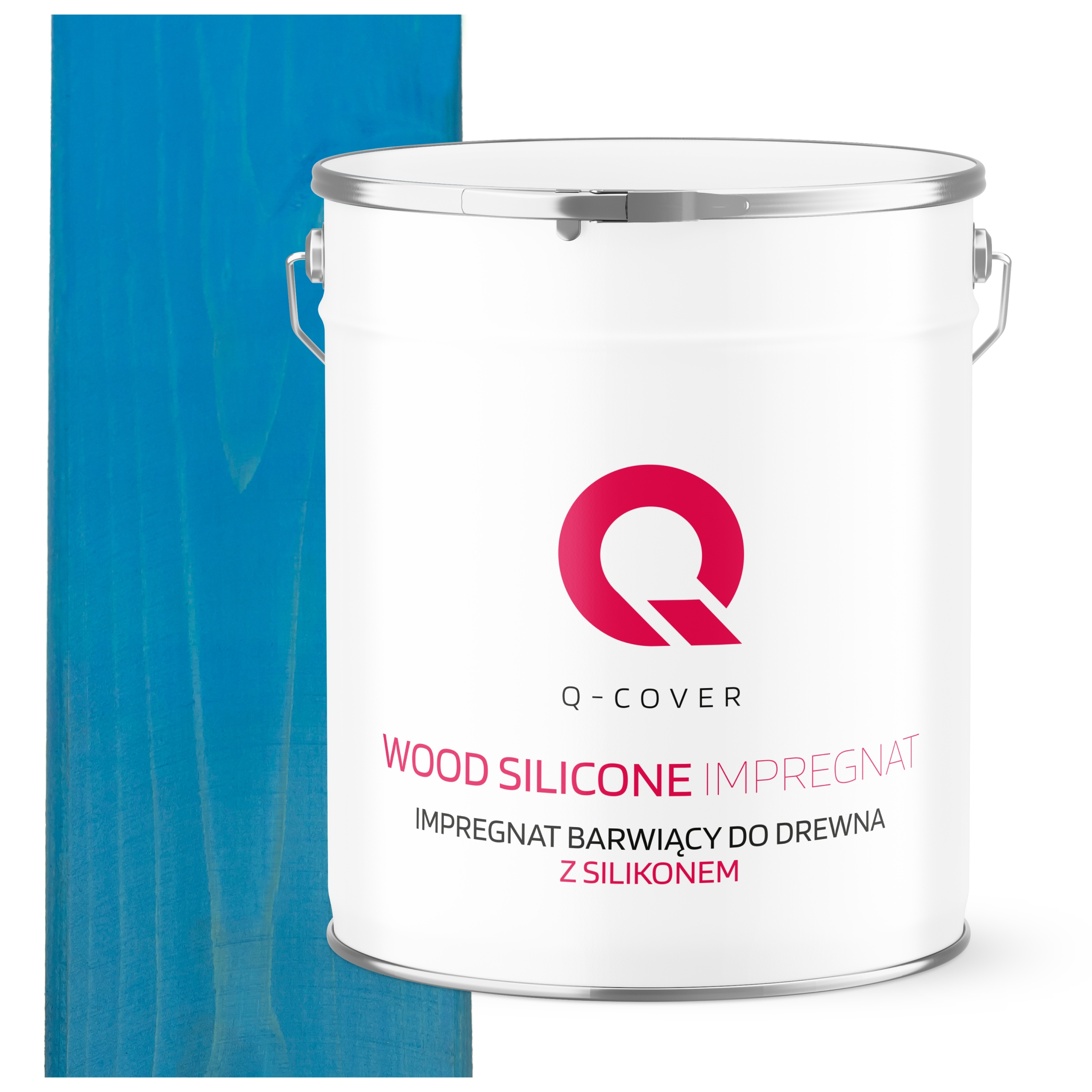 Impregnace Na Dřevo Extra Barva Se Silikonem Chránící Barvy Uv Modrá 5L