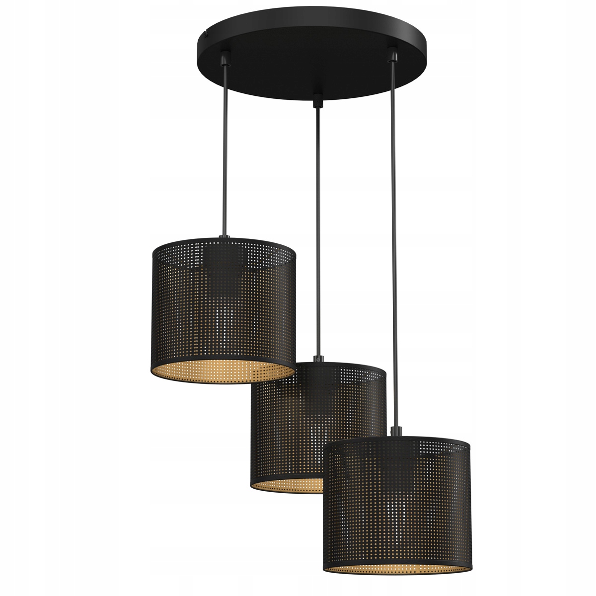 Závěsná lampa Luminex 3 světelné body E27