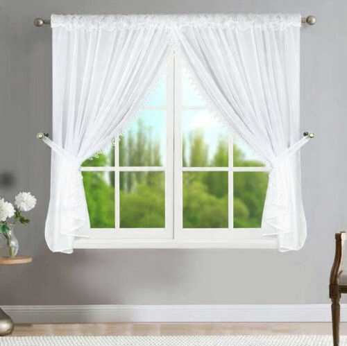 

Firana Gotowa Gipiura 400x150cm Woal Taśma