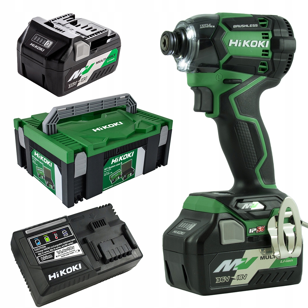 

Zakrętarka Multivolt 36V 215Nm HiKOKI WH36DC Wrz