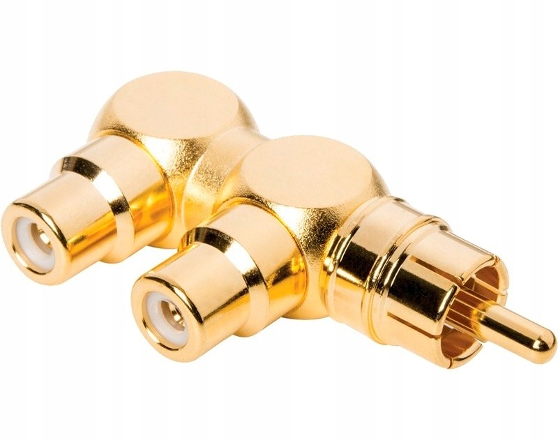 Audioquest Hard-RCA M22F-HRD wysokiej jakości splitter Rca