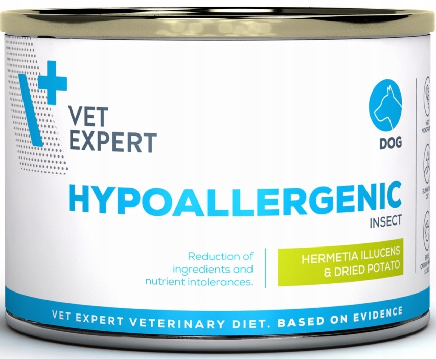 Levně Vet Expert krmivo mokrá s hmyzem 0,195 kg
