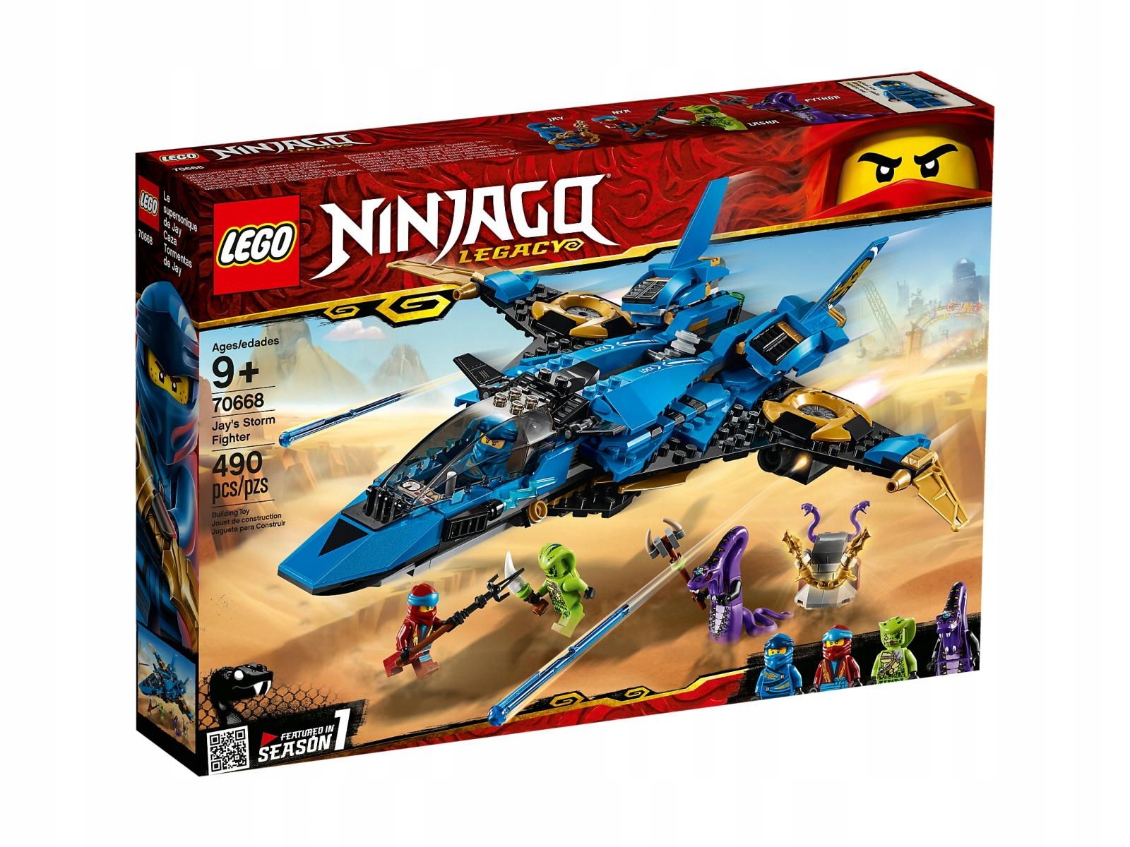 Lego Ninjago 70668 Jayova bouřková stíhačka Nové