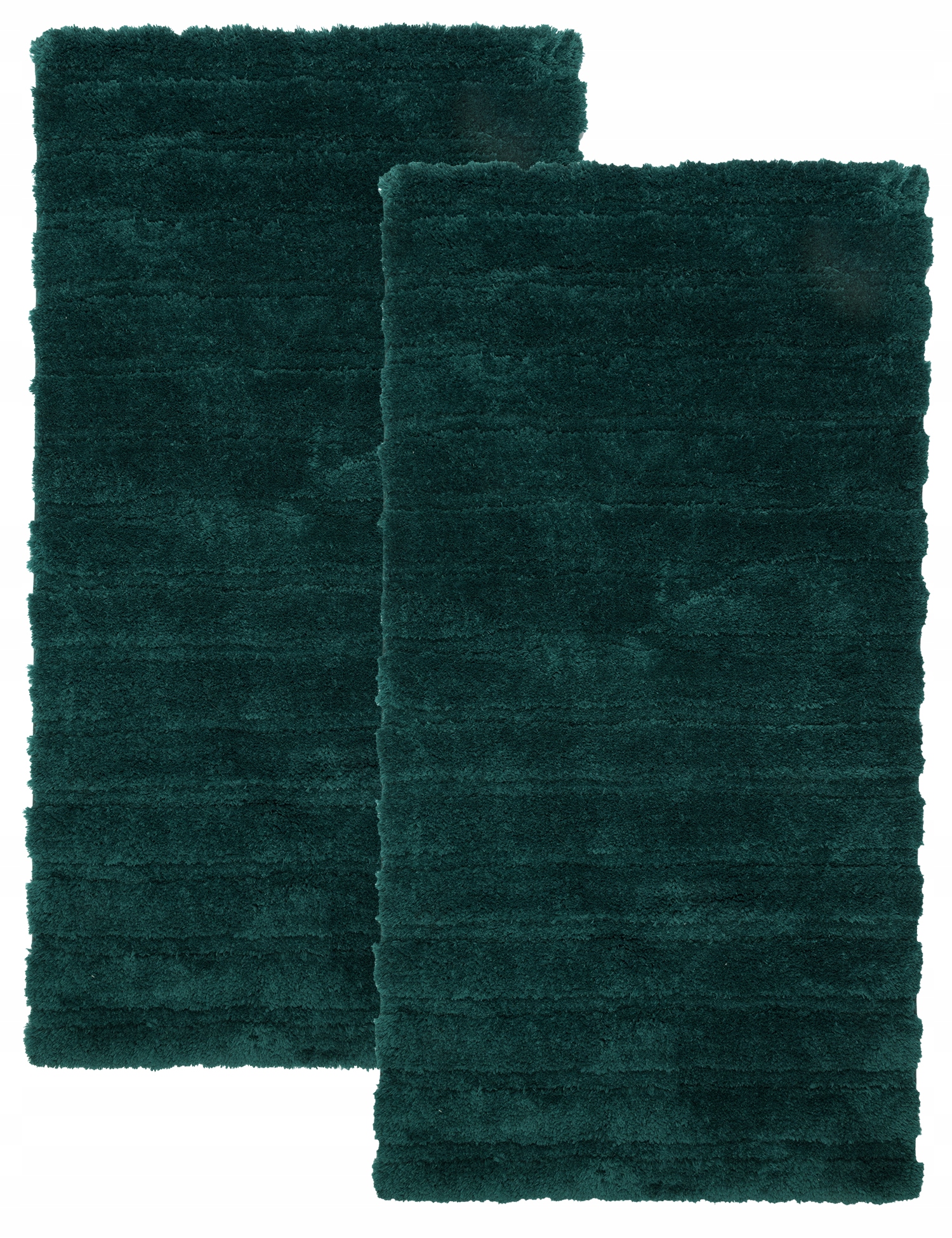 Protišmykový Koberec Komplet 2EL 80x150 cm Mäkký Nadýchaný Shaggy Hrubý