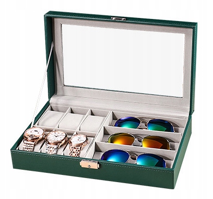 

Pudełko Etui Na Zegarki I Okulary Szkatułka G5