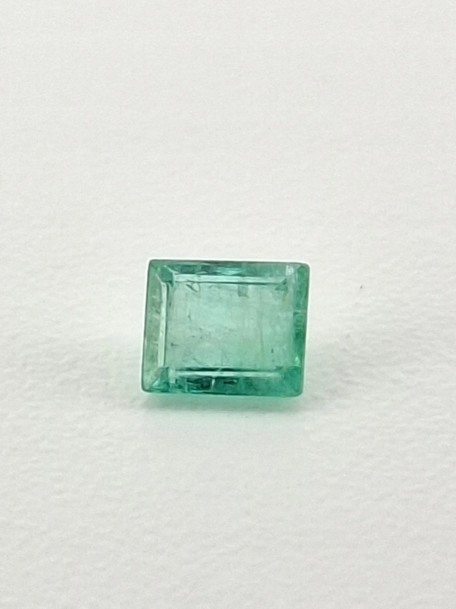 Přírodní Smaragd bageta 3 x 2,5 mm