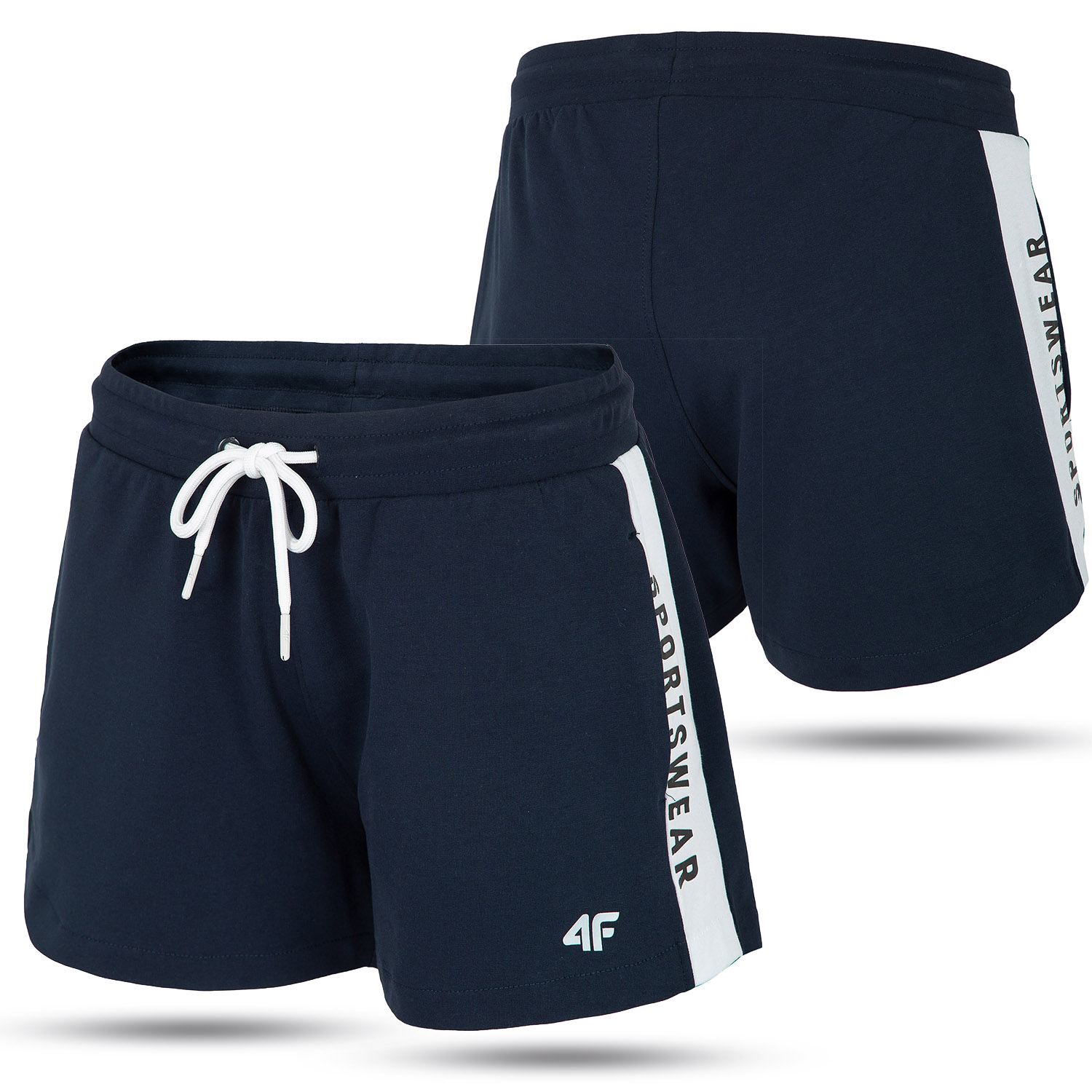 

Damskie Spodenki 4F Szorty Bawełniane L20-SKDD003