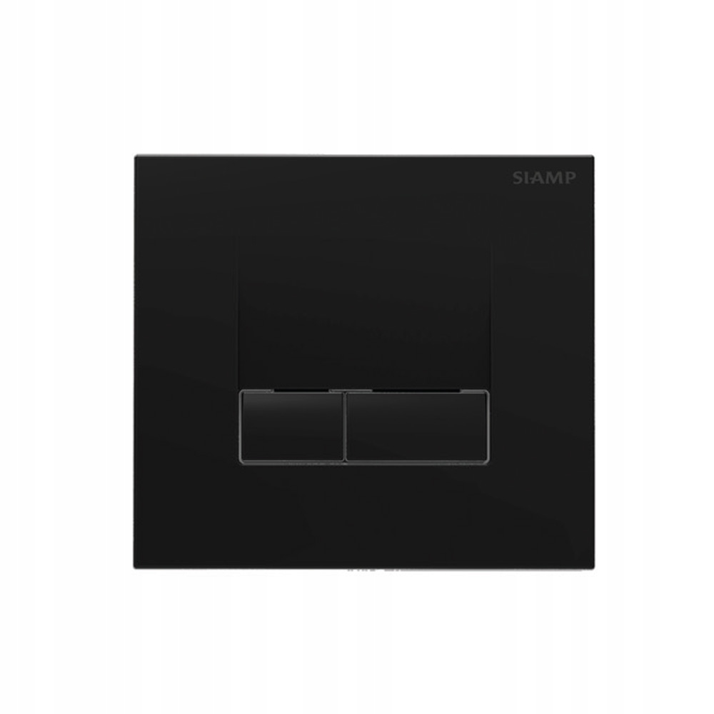 Siamp Tlačítko Pro Stojan Cersanit Base Aqua Taget Smart Tech Černá Matná