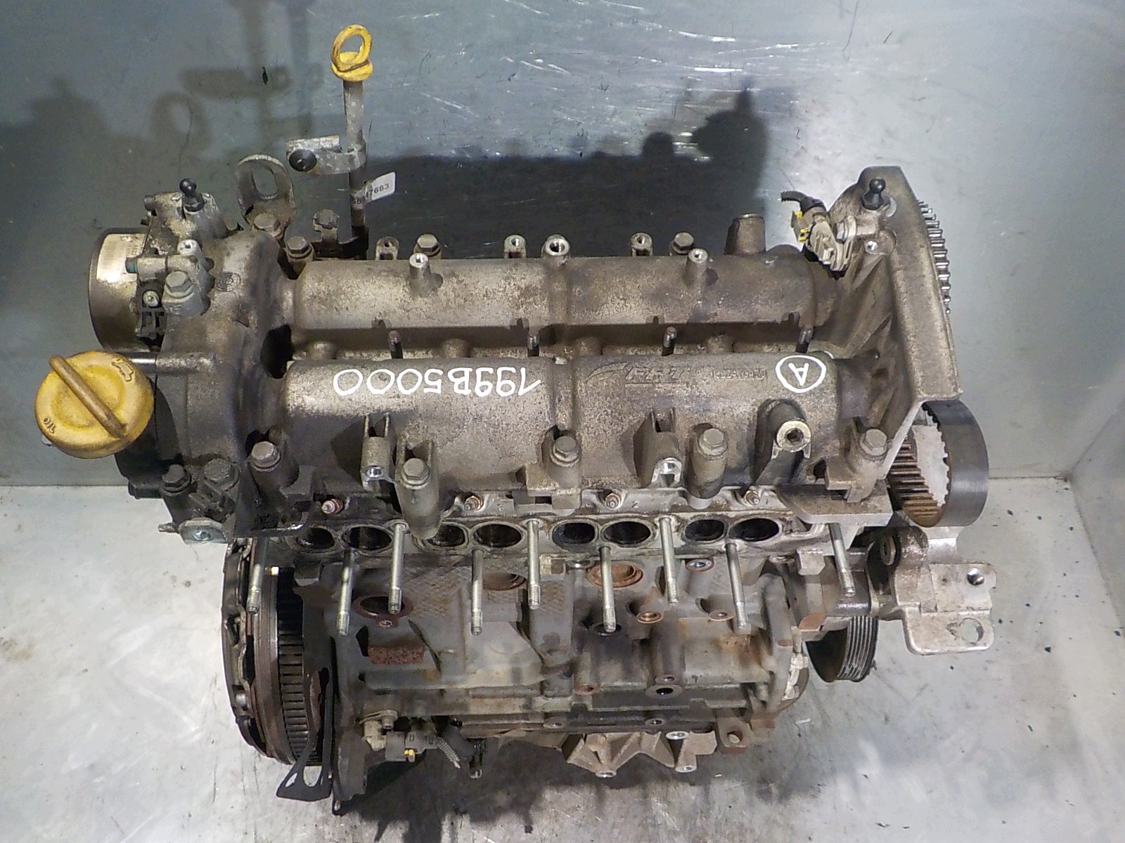FIAT 500L engine 1.6 D MULTIJET 105 KM 199B5000 199B5.000 mileage 84 thousand.