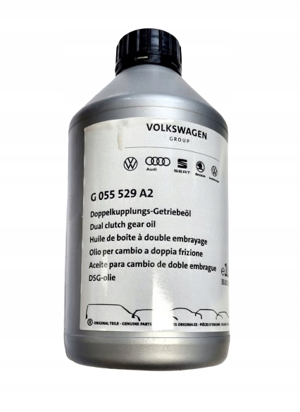 ORYGINALNY ZESTAW WYMIANY OLEJU DSG DQ381 DQ500 Numer katalogowy części G055529A2 + 0GC325183A