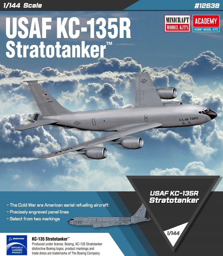 Model Plastový Usaf KC-135R Stratotanker 1/144