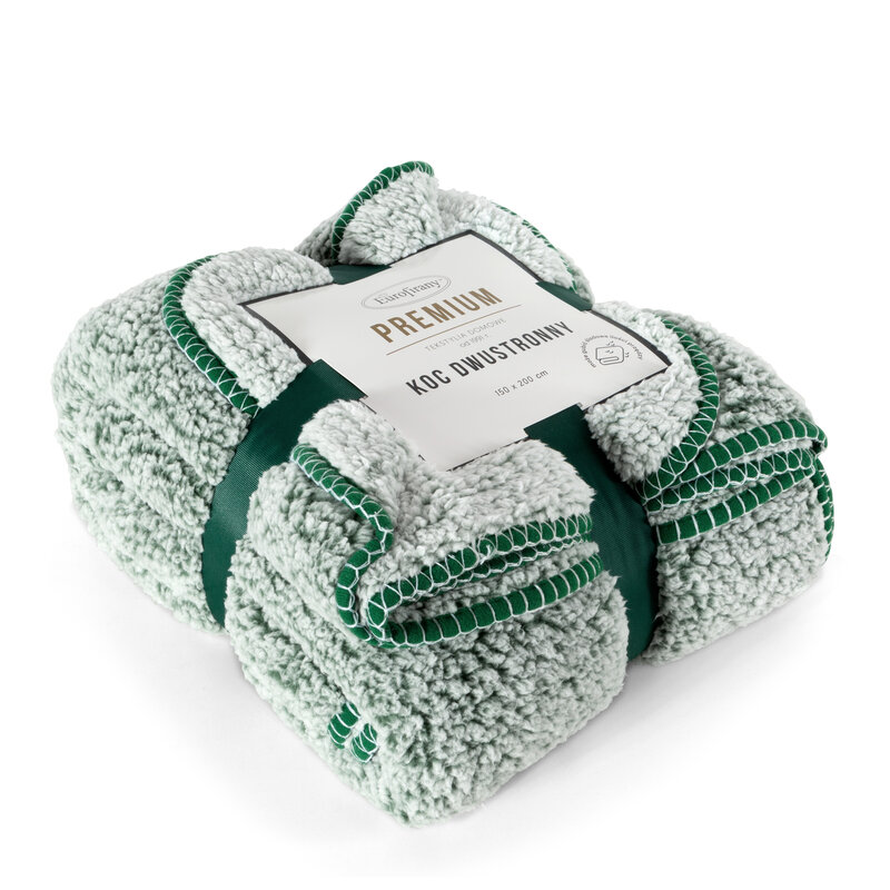 Deka 170x210 Koala zelená z buklé tkaniny