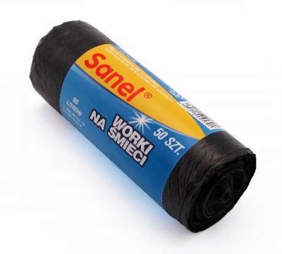 

Sanel Worki na śmieci 50szt. 60litrów