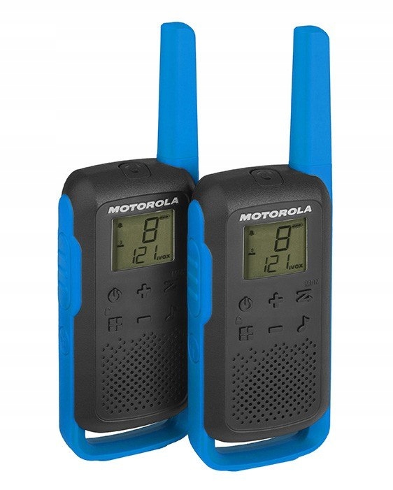 Krótkofalówki T62 Pmr 446 niebieskie