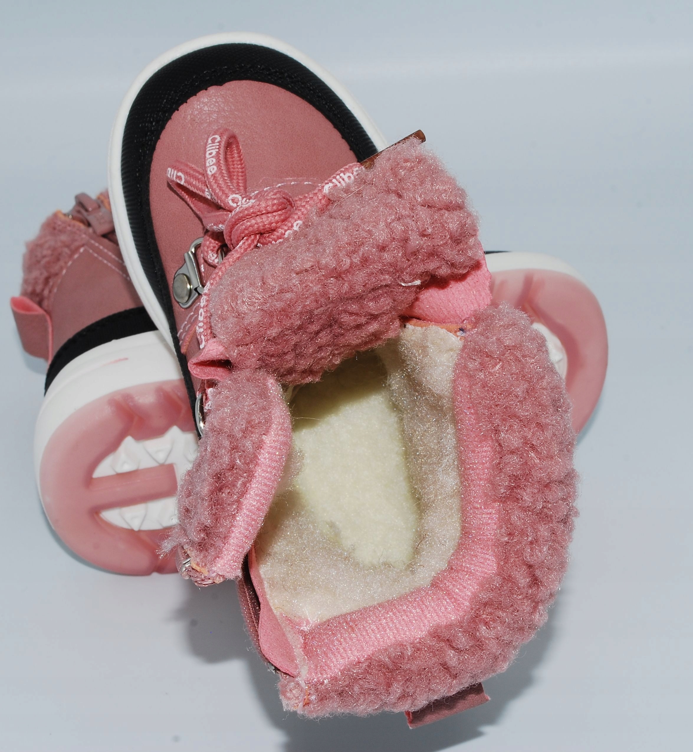 CIEPŁE KOZAKI WEŁNA NA SUWAK CLIBEE r.24 / 15,7cm Bohater / Bajka brak