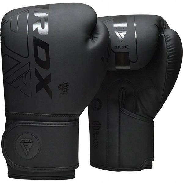 Rdx Boxerské tréninkové rukavice F6 Kara černé 16 oz