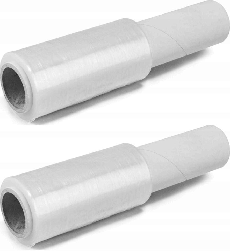 

Folia stretch z rączką 0.4kg 20µm przezroczysty x2