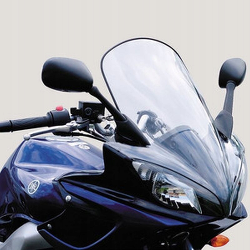 Kappa Sklo Yamaha FZ6 Fazer (04-06) 61 x 53,5 cm Transparentná