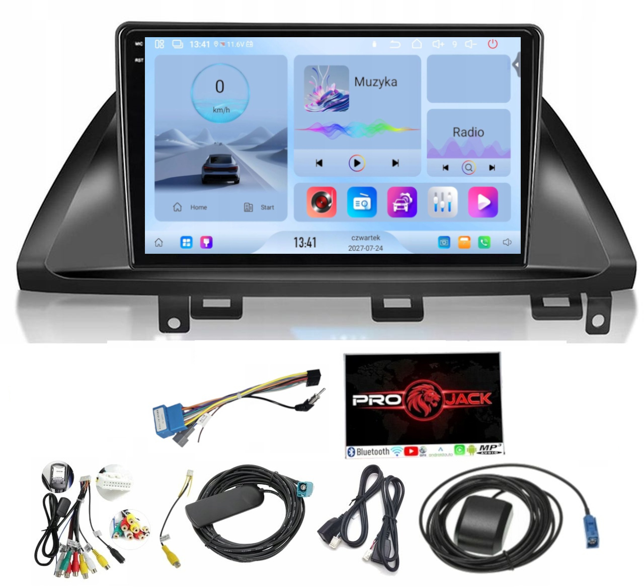 Rádio Navigace Carplay Gps Android Honda Odyssey 2015-2020 4GB 64GB Sim