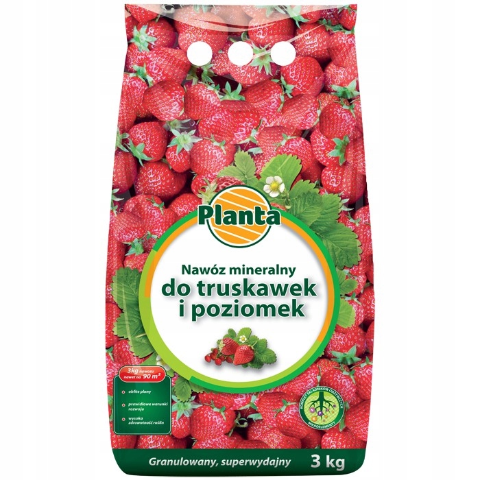 

Nawóz Do Truskawek Poziomek Truskawki Poziomki 3kg