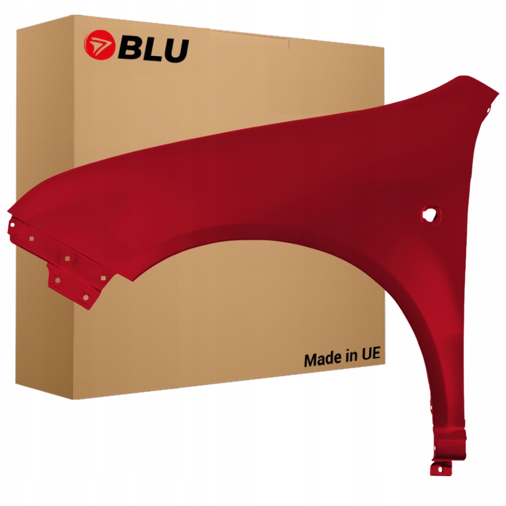 Blu Blatník Škoda Fabia I 1 6Y 9892 levý 99-07 přední CervenaFlamenco