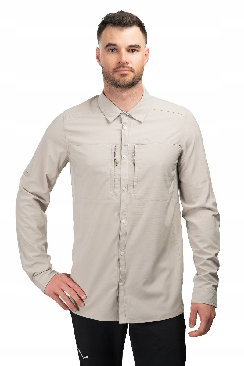 Pánská košile Craghoppers Nosilife Pro V Long Sleeved šedá M