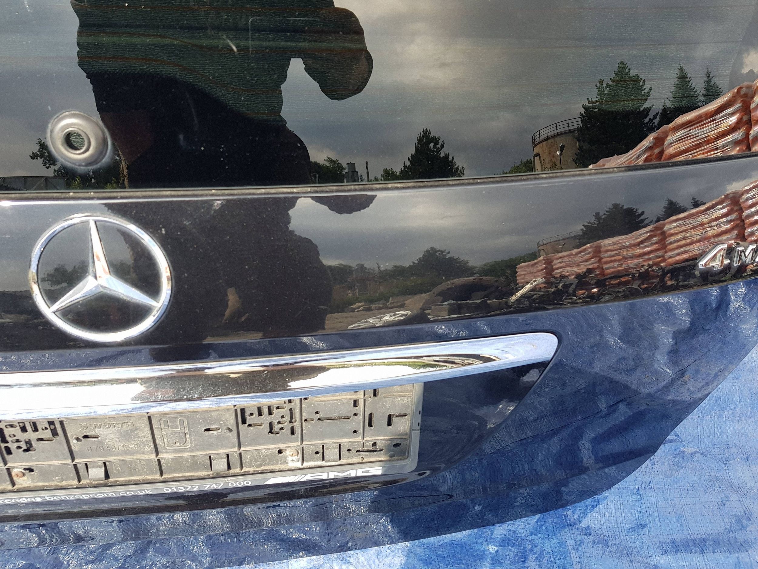 trunk door boot Mercedes GL X164 C197 197