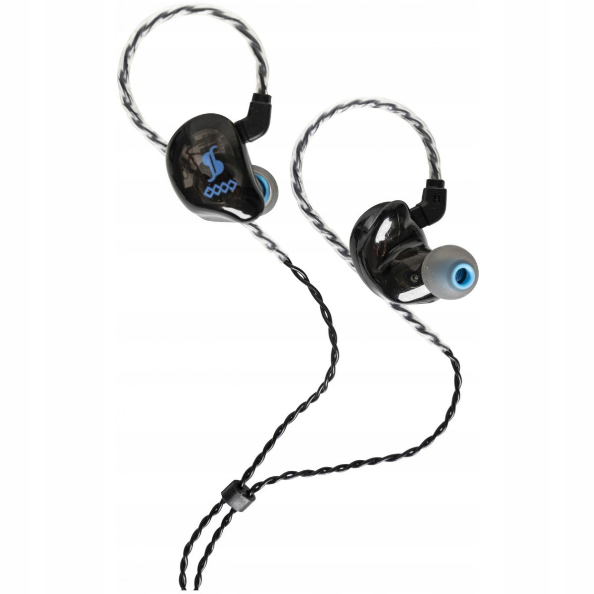 Stagg SPM-435 Bk, 4-driver in-ear sluchátka, černá