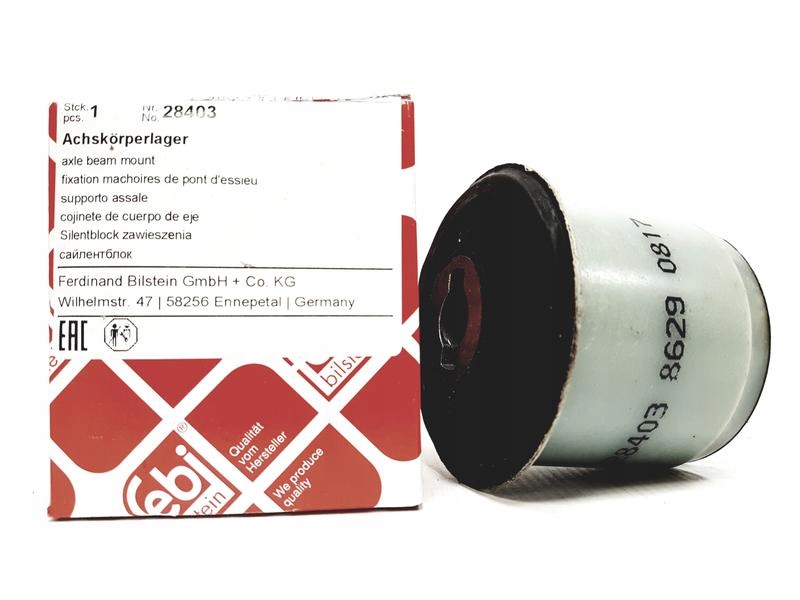 FEBI TULEJE BELKI TYŁ CITROEN C4 PEUGEOT 307 Producent części Febi Bilstein