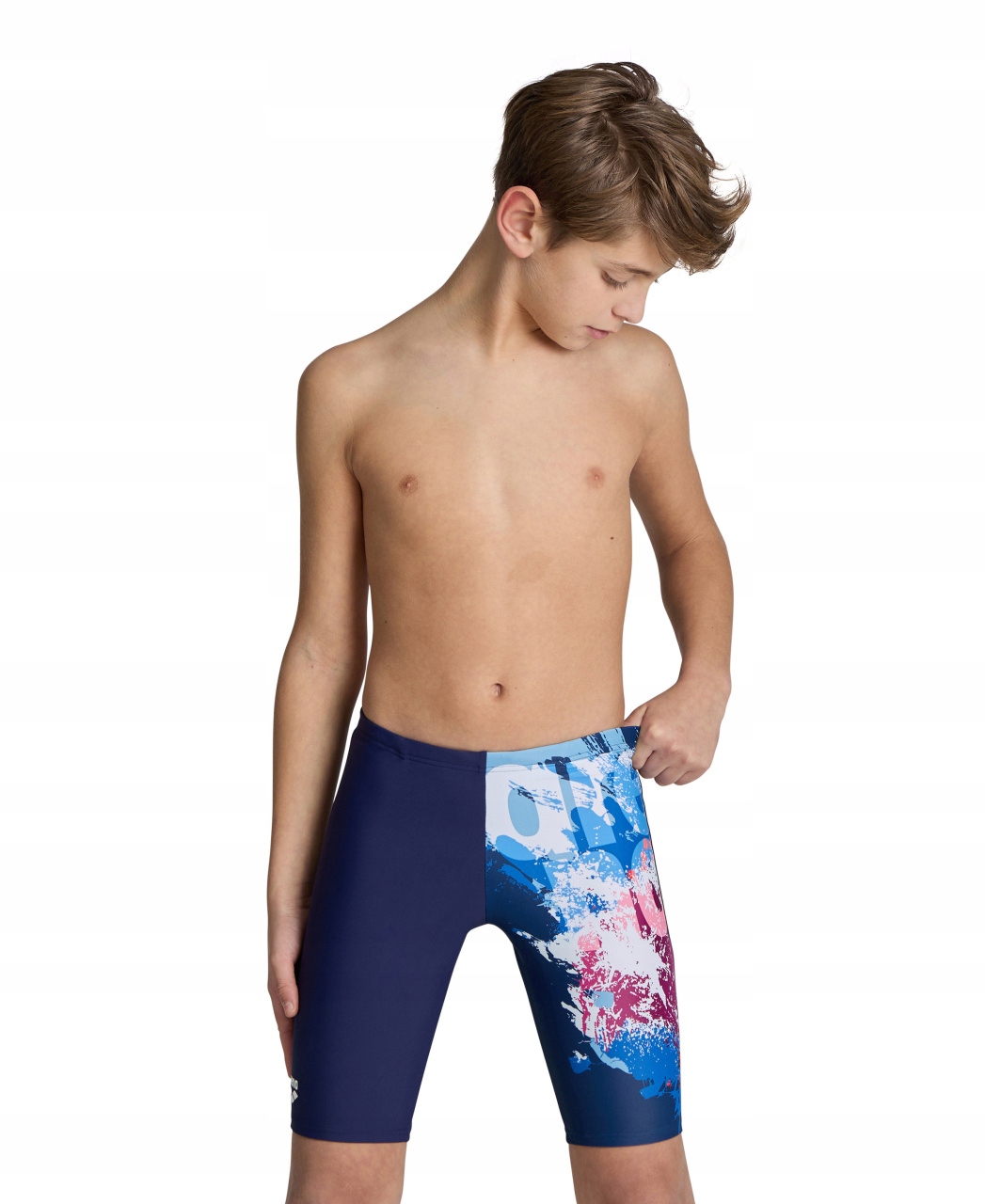 Spodenki treningowe Arena Boy's Waves Breaking Swim Jammer 8-9 (128)