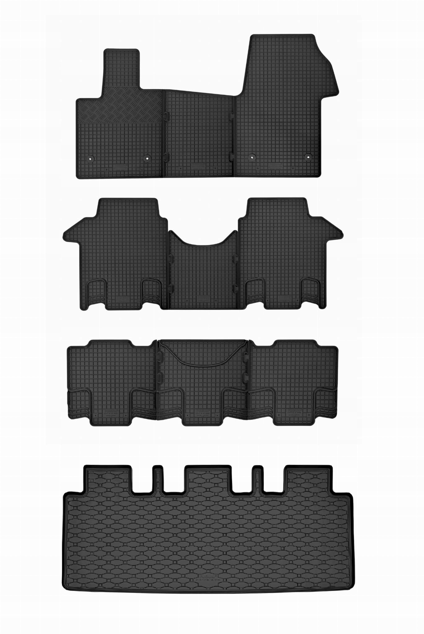 Dywaniki i mata do Volkswagen T7 Multivan 8 miejsc L2 od 2022-