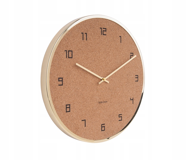 Dizajnové nástenné hodiny 5664GD Karlsson 40cm