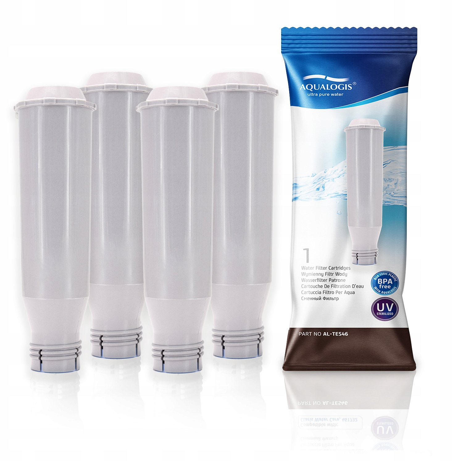 Filtr Do Ekspresu Krups, Nivona AL-TES46 Zamiennik F088, NIRF701 4 szt.