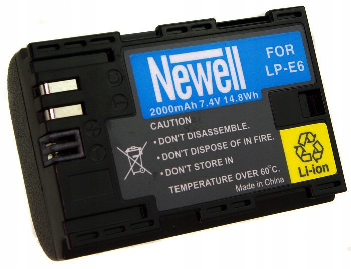 

Canon Eos 5D Mark II 2 Mk 2 Bateria Newell
