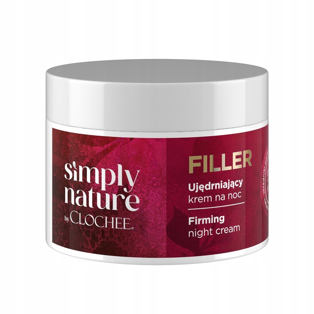Clochee Simply Nature Filler zpevňující noční krém 50 ml