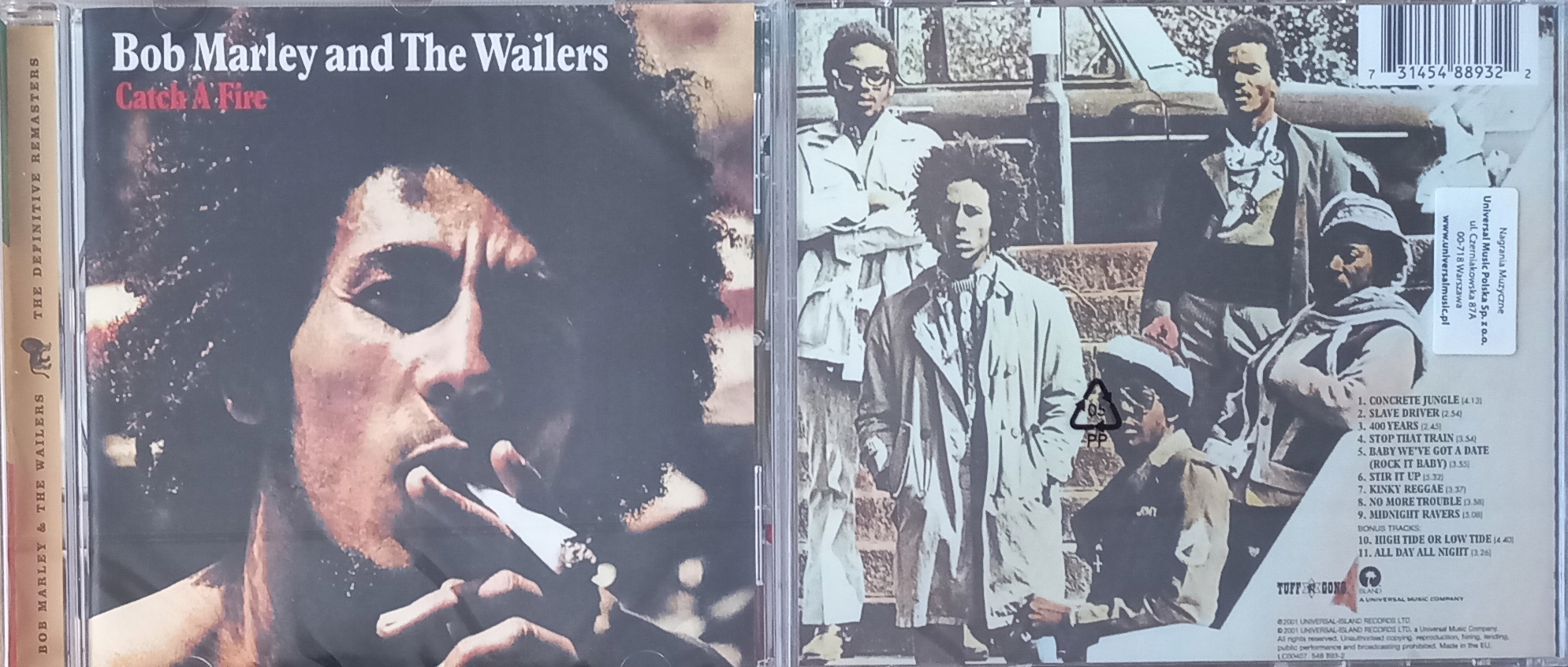 Bob Marley And The Wailers [CD] Folia