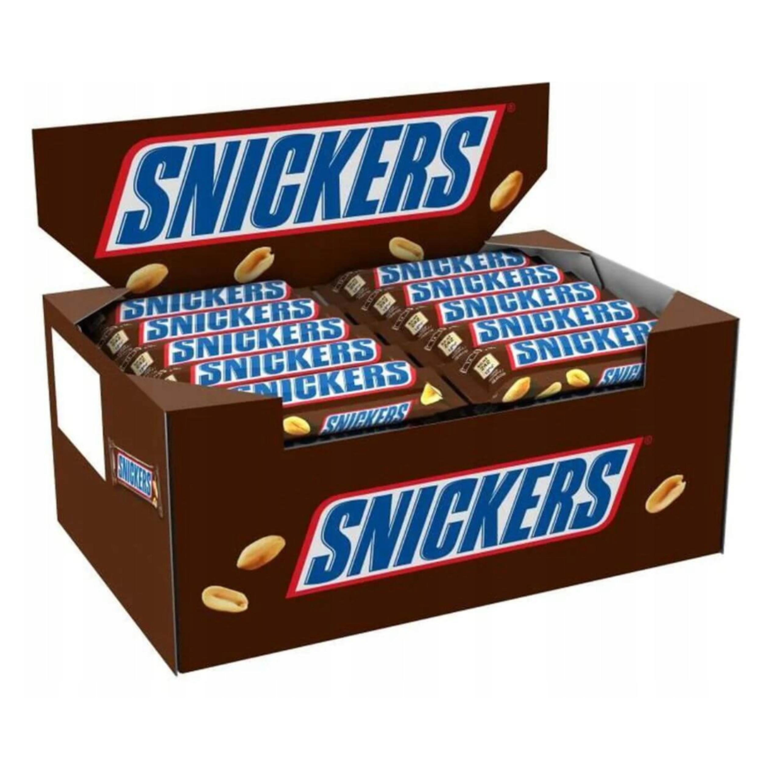 Karton 40szt Snickers Czekolada Mleczna Z Nugatem Mars 50 G