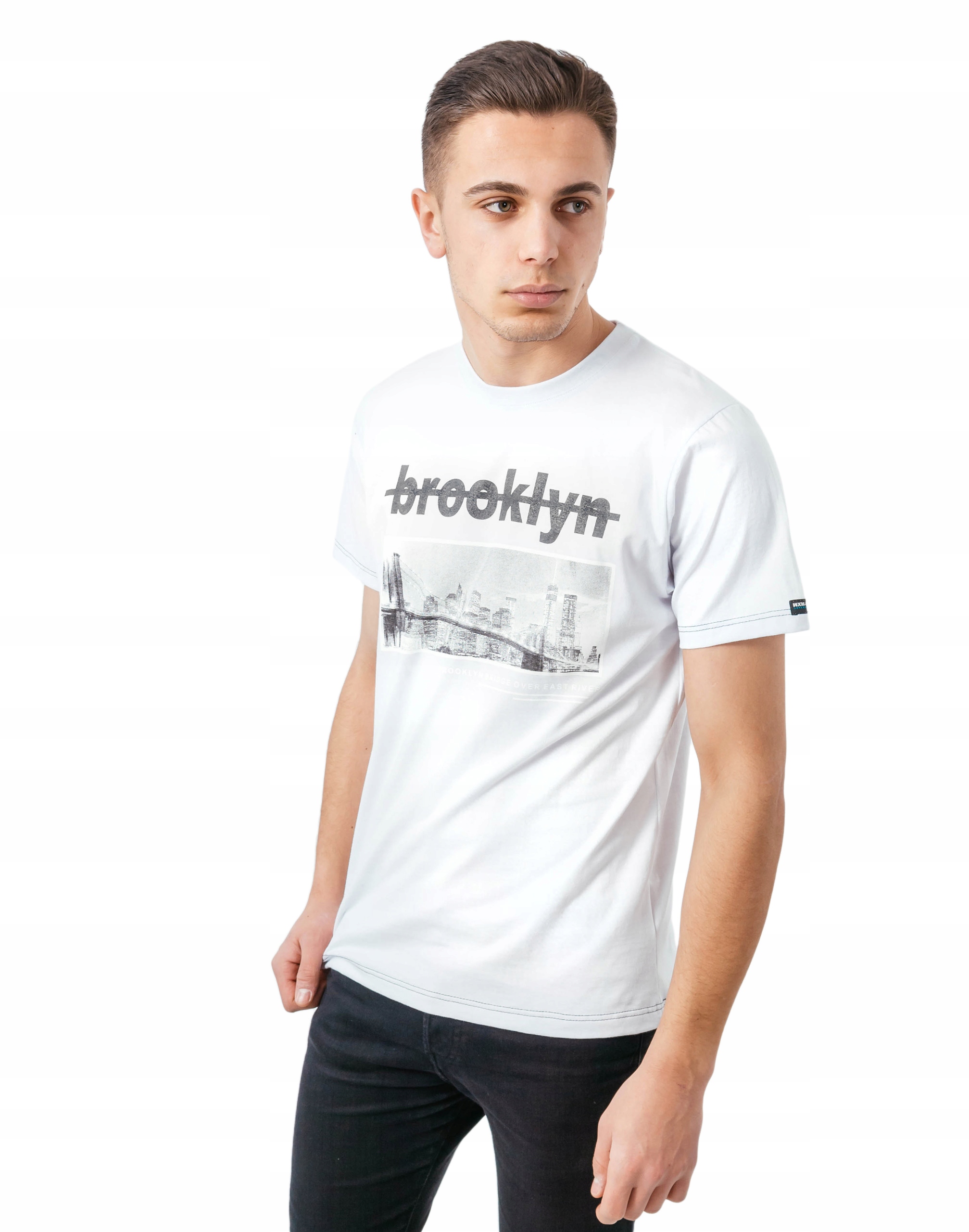 

Podkoszulek Męski Koszulka T-shirt Brooklyn 01 4XL