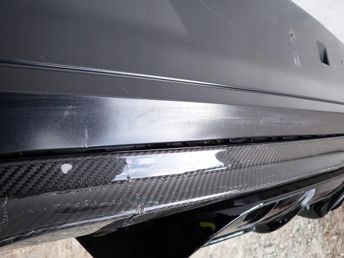 bumper rear part rear CUPRA FORMENTOR 5FF KM7 VZ5 CARBON 2021- 5FF807568E