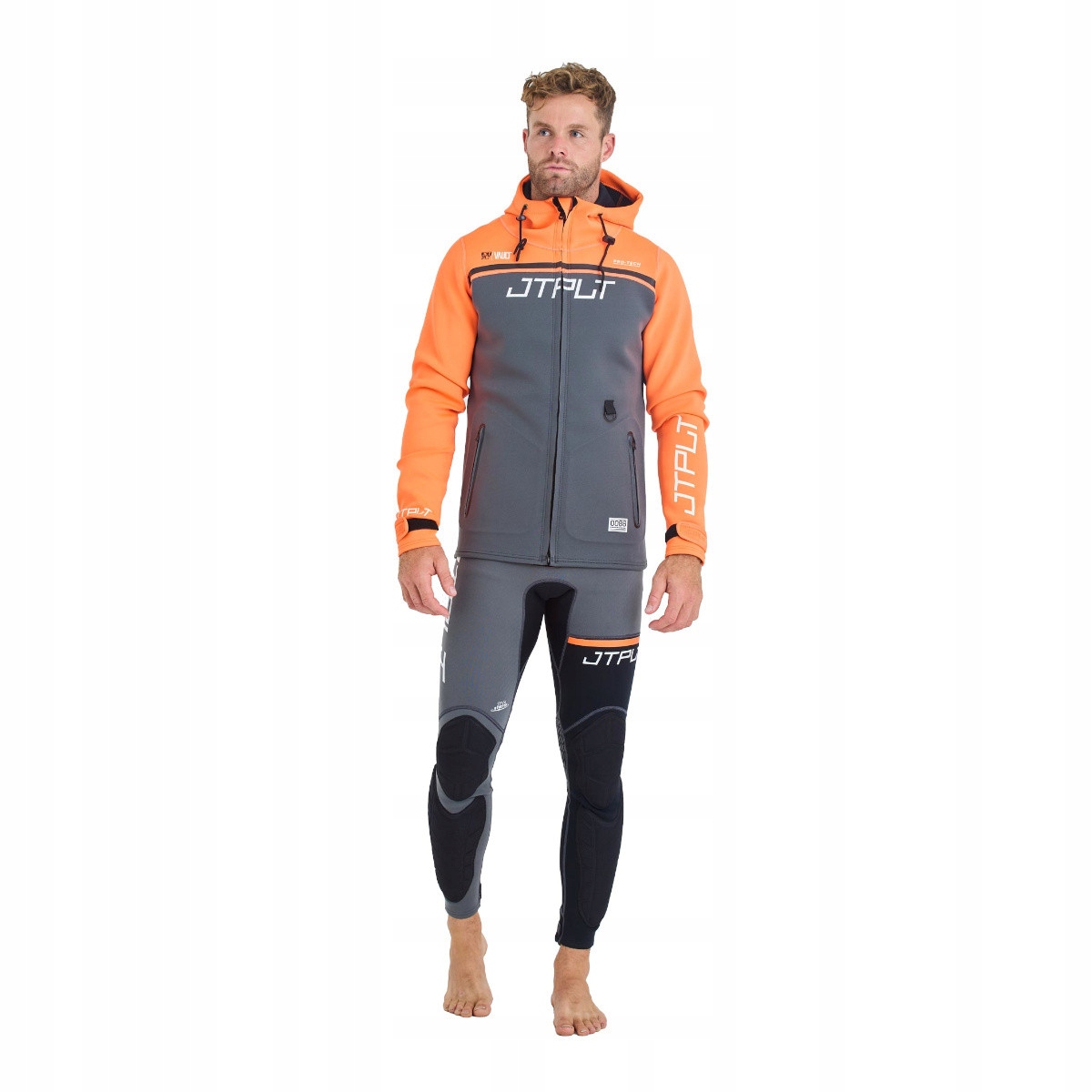 Kurtka neoprenowa Jetpilot RX Vault Tour Charcoal Orange 2025 2XL