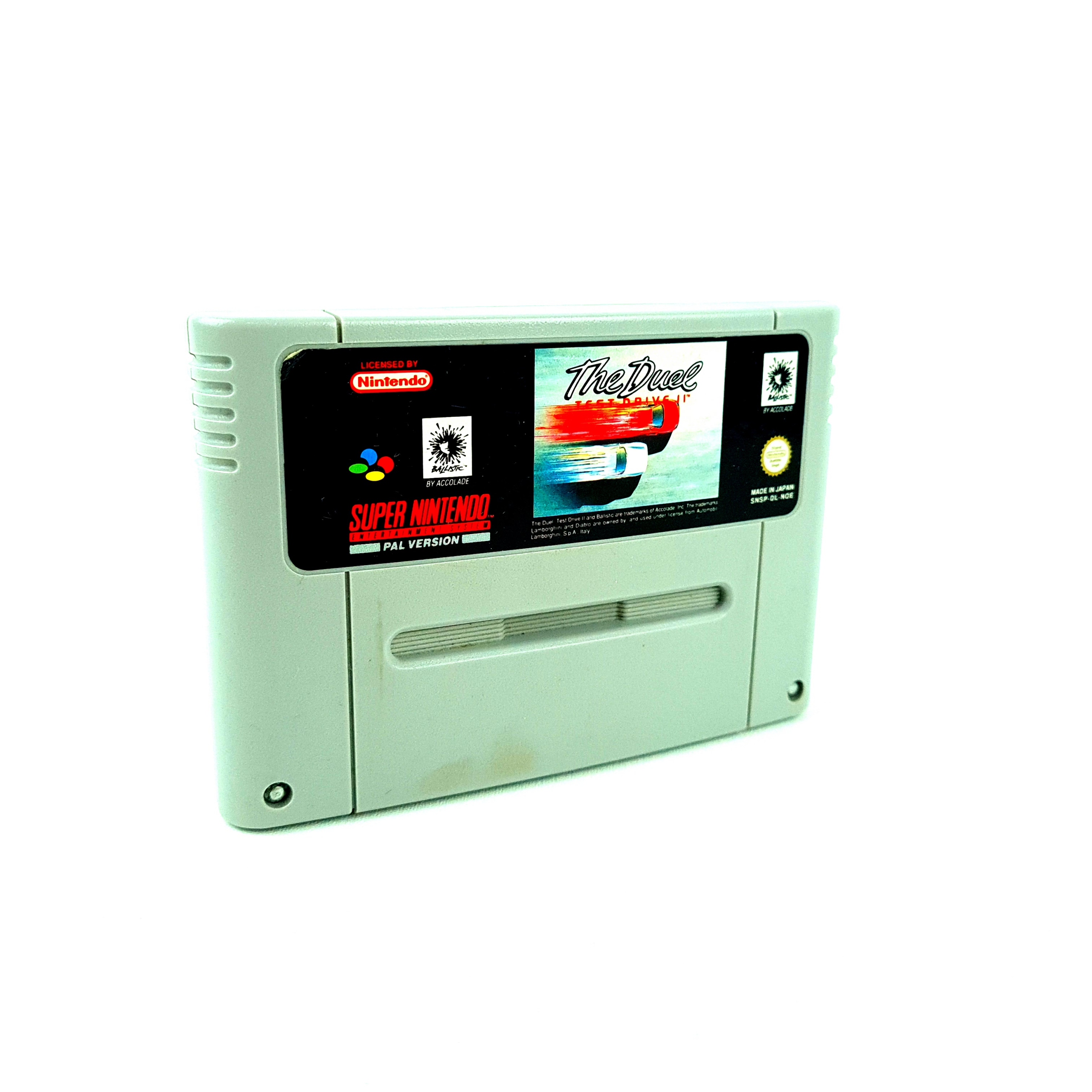 TEST DRIVE II 2 THE DUEL SNES PAL SUPER Nintendo SNES pudełkowa