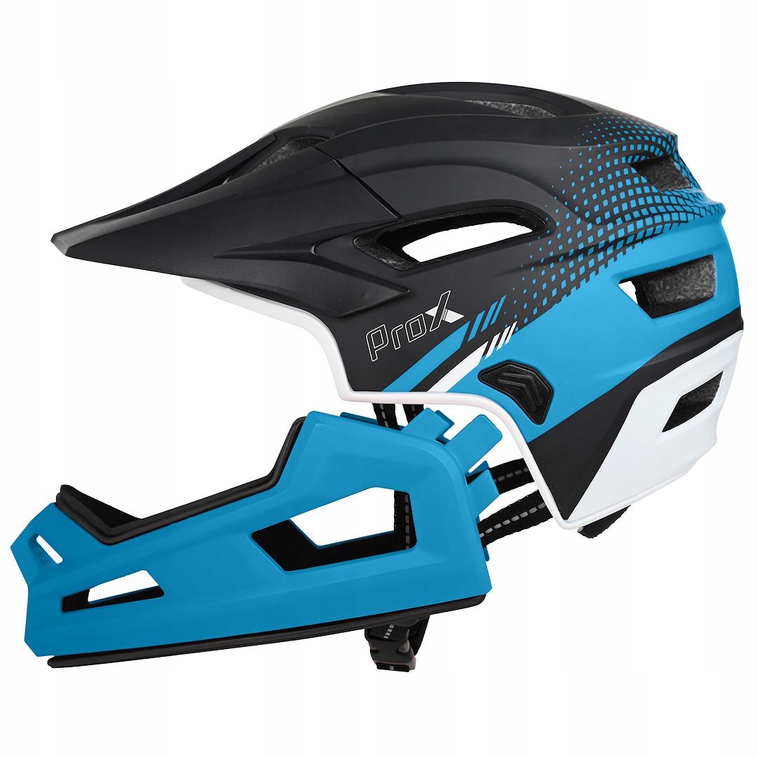 Helma na kolo Prox Cage II M 55-58/60 CM Full Face Modrá-černá koloběžka