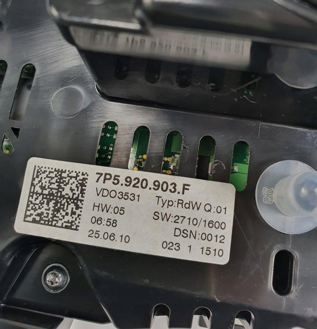 Porsche Cayenne 9YA Screen Kombiinstrument Tacho - Thumbnail 6