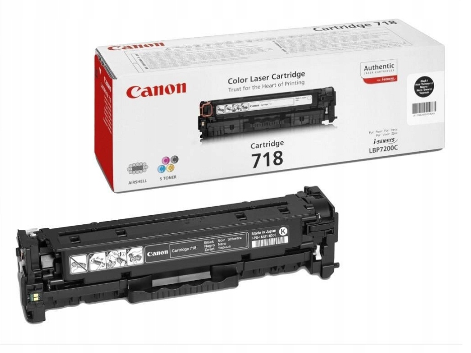 Canon toner CRG-718BK, čierny