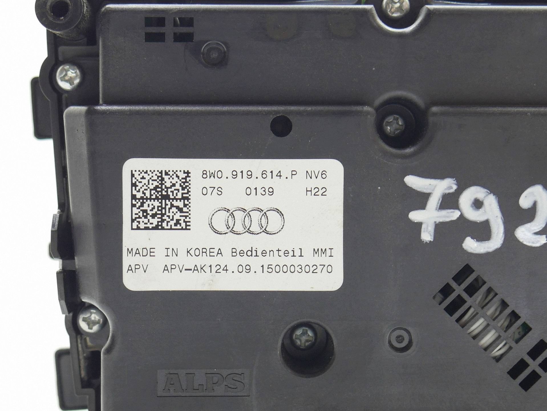 bedienteil MMI 8W0919614P GD AUDI A4 8W