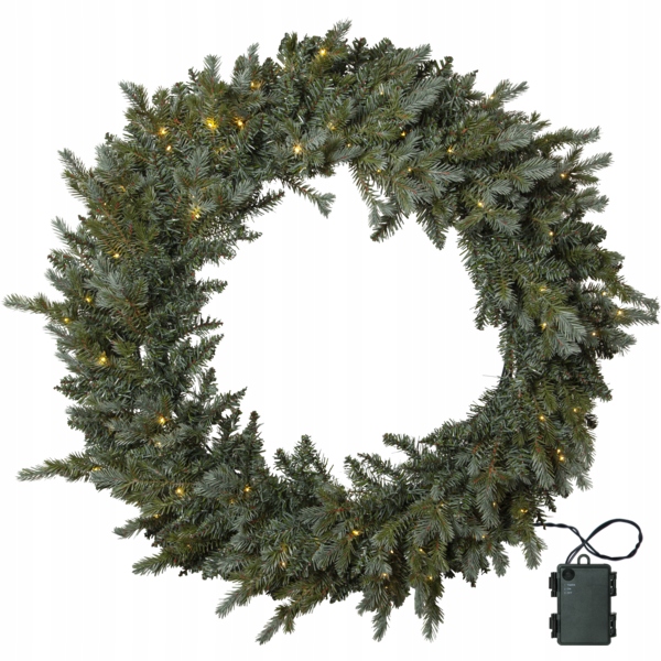 Veniec s Led osvetlením Greyland 100 cm na batérie