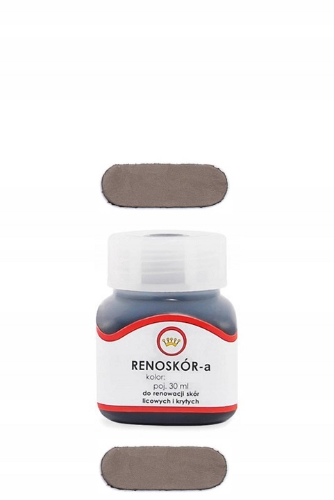 RENOSKÓR farba do skór skór licowych KAWOWY