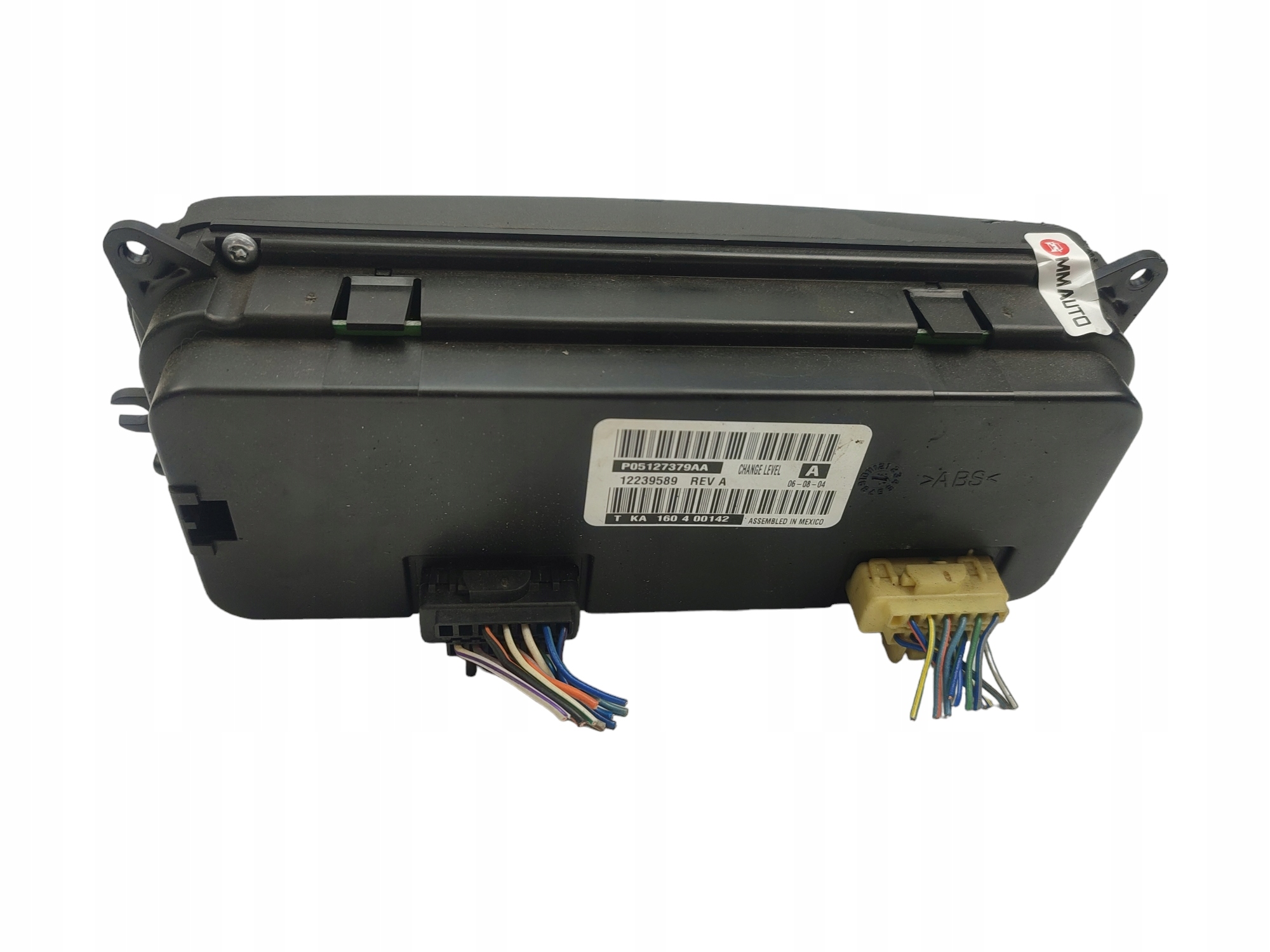 CHRYSLER VOYAGER (RG, RS) PANEL KLIMATYZACJI CLIMATRONIC P05127379AA Numer katalogowy oryginału P05127379AA