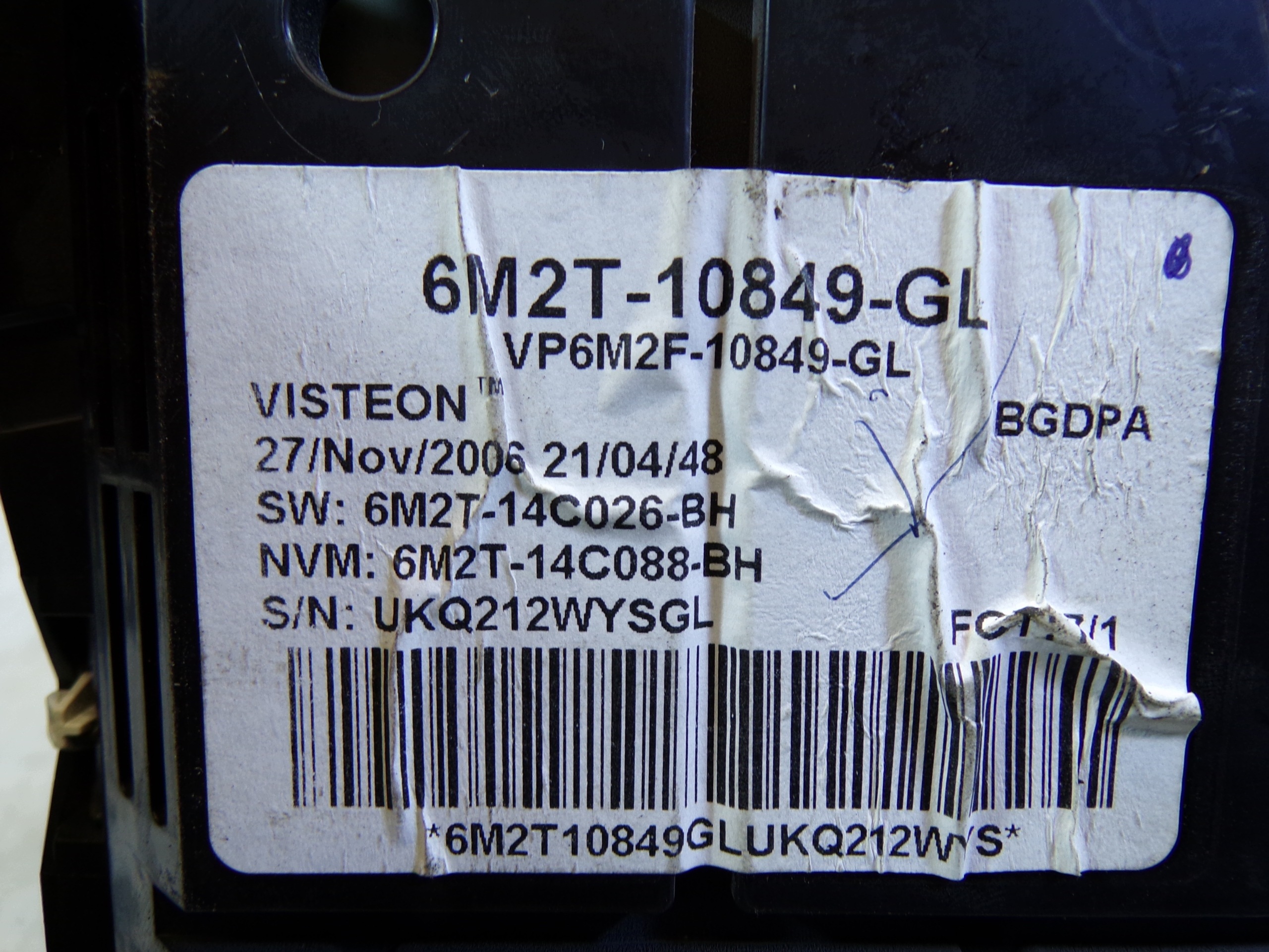 Montaggio STARTOWY FORD SMAX S-MAX 1 e 1.8 TDCI 6G91-12A650-LF